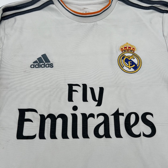 Cristiano Ronaldo #7 Real Madrid 2013/2014 Home ORIGINAL Adidas Soccer Jersey M - Picture 5 of 11